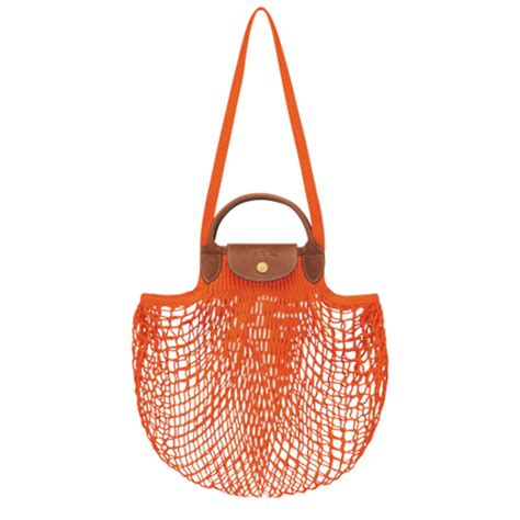 Longchamp Le Pliage Filet Sac A Main Orange