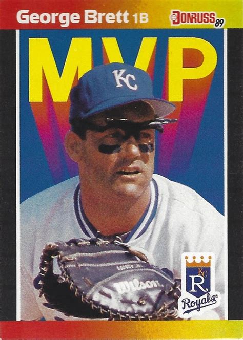 Donruss Bonus Mvps Bc George Brett Trading Card Database