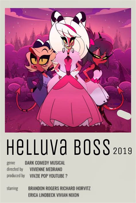 Helluva Boss Polaroid Poster | Poster, Anime, Series