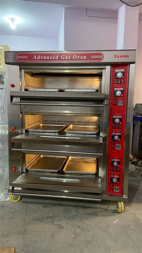 Triple 3 Deck 6 Trays Gas Oven At Rs 120000 In Faridabad ID 24837169812