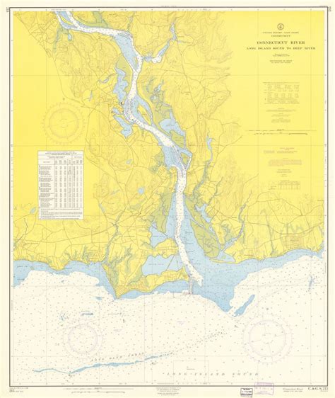 Print Of Connecticut River Long Island Sound To Deep River