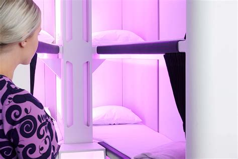 Airline Debuts Next Level Bunk Bed Pods For Economy Fliers