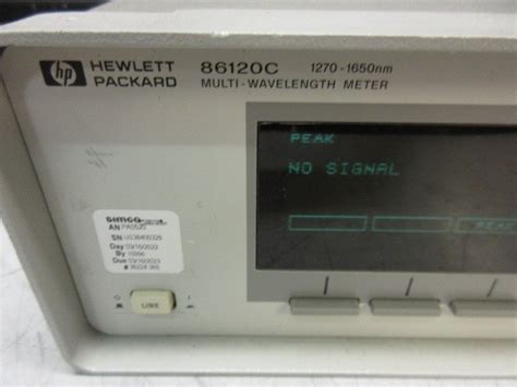 Fabexchange Auctions Hewlett Packard C Multi Wavelength Meter