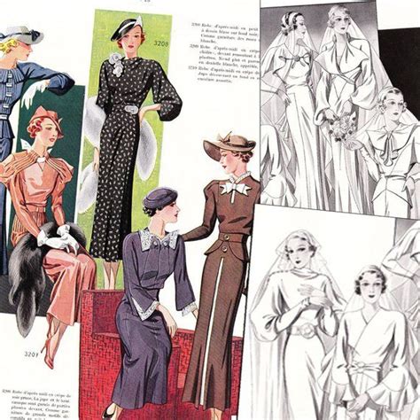 Listing578365794pdf Of 30s Haute Couture Vintage