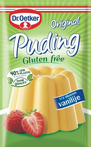 Gluten Free Puding S Okusom Vanilije Proizvodi