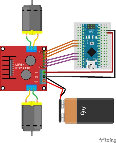 How To Use The L298N Motor Driver Module HiBit