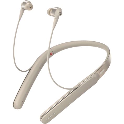 Sony WI 1000X Wireless Noise Canceling Headphones Gold