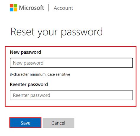 How To Reset Microsoft Account Password Techcult