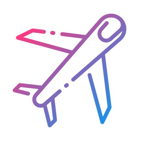 Airplane Good Ware Gradient Icon