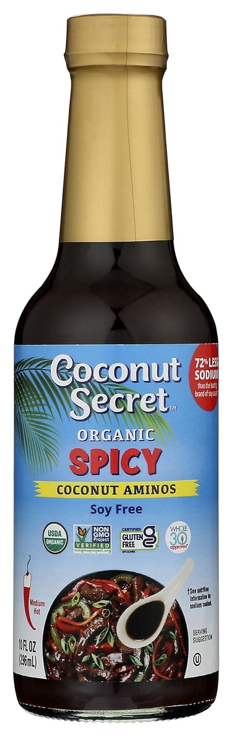 Amazon Coconut Secret Organic Spicy Coconut Aminos 10 OZ