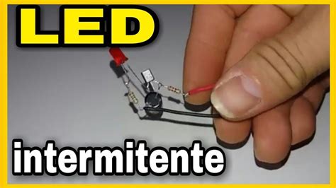 Led Intermitente Com Transistor Bc547 Youtube