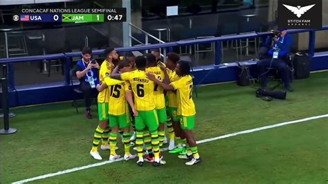 Usa Vs Jamaica Highlights Concacaf Nations League Semi Final