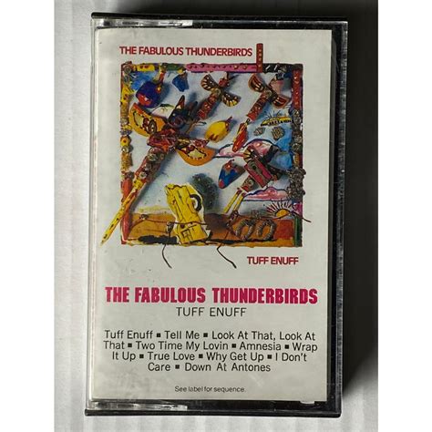 musicgoldmine.com - The Fabulous Thunderbirds Tuff Enuff 1986 Promo Cassette – MusicGoldmine.com