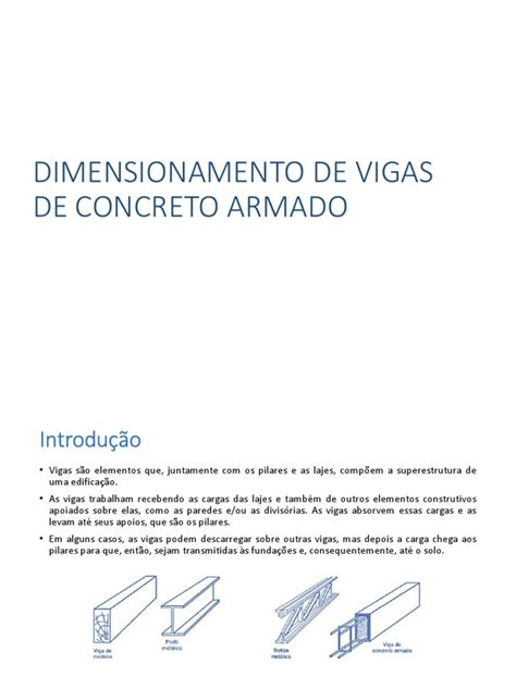 Dimensionamento Elementos Submetidos Flexo Simples Vigas Pdf