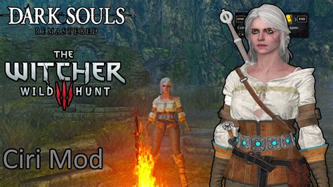 Dark Souls Remastered The Witcher Ciri Mod Dark Souls Remastered Mods