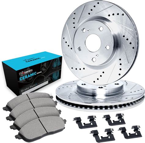 R1 Concepts Front Brakes And Rotors Kit Front Brake Pads Brake Rotors