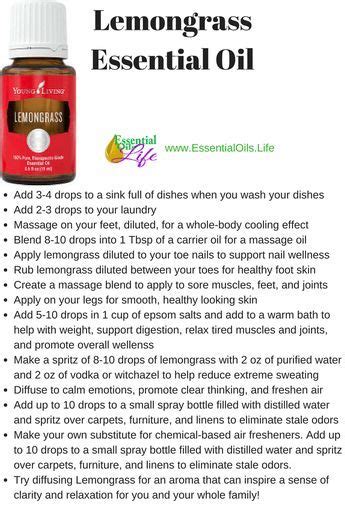 40 Uses For Lemongrass Essential Oil Living Essentials Oils