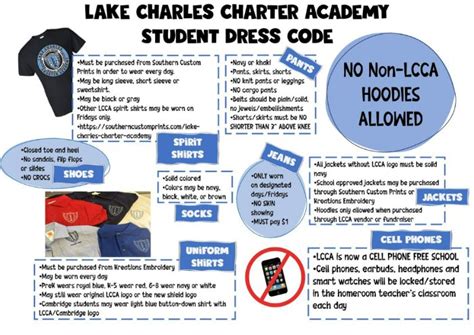 LCCA School Dress Code - News and Announcements