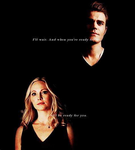 Stefan and Caroline - The Vampire Diaries TV Show Fan Art (38496937 ...