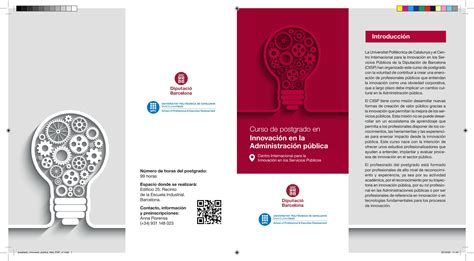 Posgrado en Innovación en la Administración Pública by UPC School - Issuu