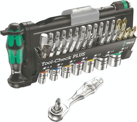 Wera Tool-Check PLUS 39 Piece Bits Assortment With Ratchet Set – Metri