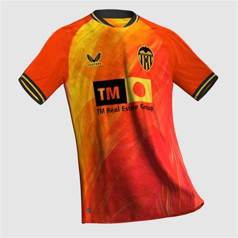 Valencia Away By Castore Fifa Kit Creator Showcase