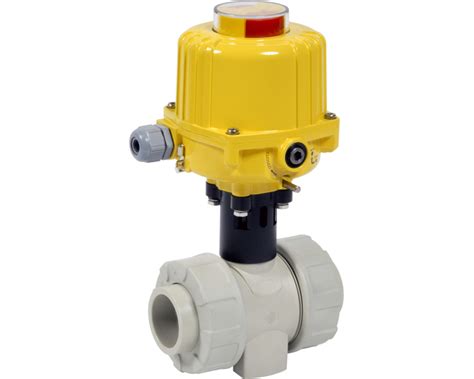 Pp Epdm Ball Valve C200 Sa3 Electric Actuator Syveco