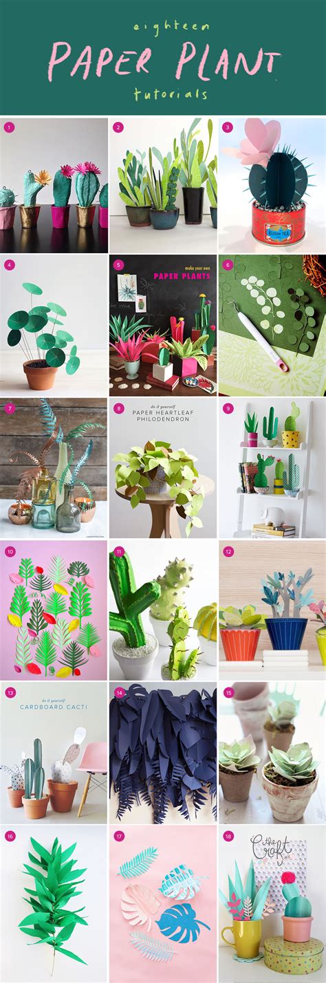 18 Best Paper Plant Tutorials The House That Lars Built