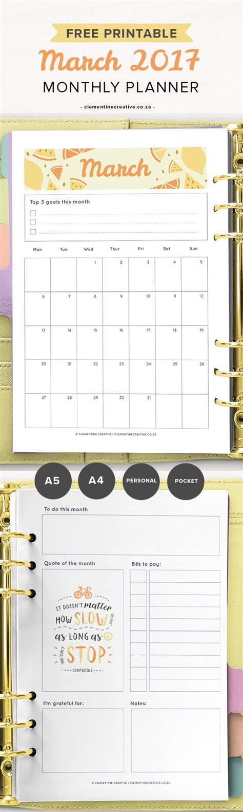 The Free Printable Month Planner Is Shown On Top Of A Desk With