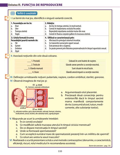 Biologie Pentru Clasa A Vii A A Pdf Pag