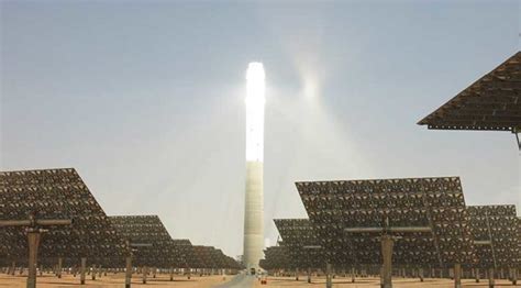 Noor Ouarzazate Iii Central Receiver Concentrated Solar Power Plant