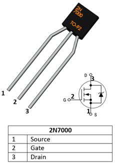 2n7000 Circuit Diagram