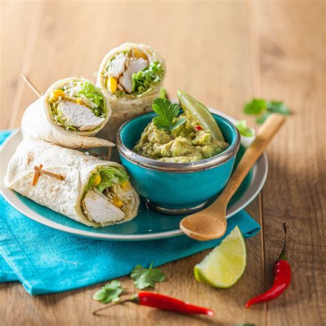 Wraps Poulet Avocat