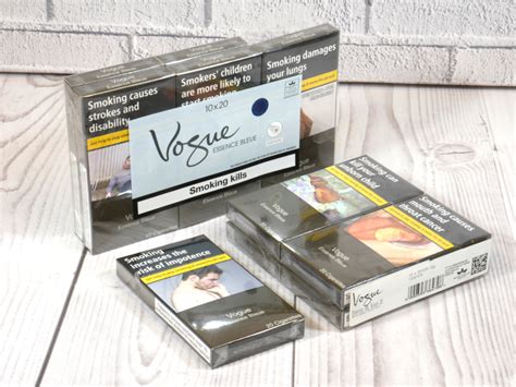 Vogue Essence Blue Superslims 10 Packs Of 20 Cigarettes 200