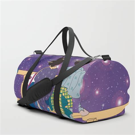 Hokusai People Seeing The Angel Riding A Dolphin In Universe Duffle Bag By Factorie Society6