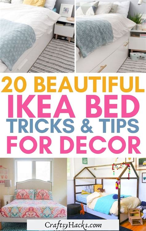 20 Beautiful Ikea Bed Hacks For Bedroom Craftsy Hacks