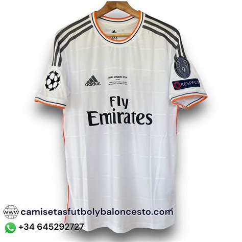 Camiseta Real Madrid 2013 2014 Local Final UCL Camisetas Futbol Y