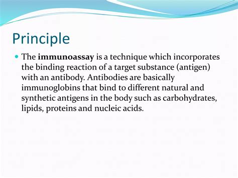 immunoassay techniques | PPT