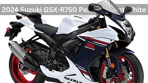 Revving Up The Roads 2024 Suzuki GSX R750 Pearl Brilliant White YouTube