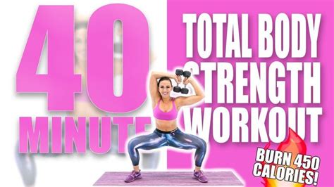 40 Minute Total Body Strength Workout ğŸ”¥burn 450 Calories ğŸ”¥sydney