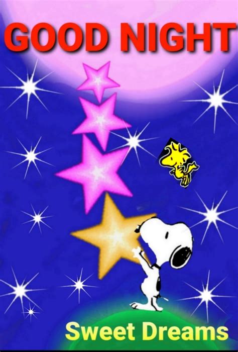 スヌーピー good night Goodnight snoopy Good night sweet dreams Good