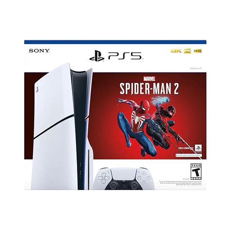 Consola Ps5 Slim Disco 1tb Spiderman 2