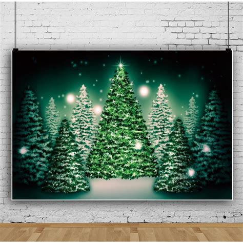 Christmas Outdoor Scene Background Christmas Party Decoration ...