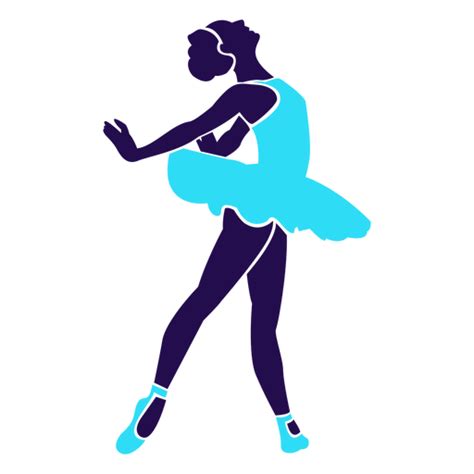 Design Png E Svg De Dança Pose Dama Circulando A Silhueta Para Camisetas