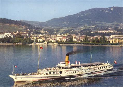 Ds La Suisse Lac L Man Raddampfer Vapeur Dampfschiff Kaufen Auf