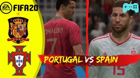 Fifa Portugal Vs Spain International Full Match Gameplay