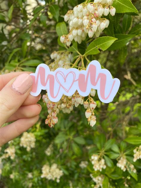 Mom Stickermothers Day Sticker Mothers Day T Etsy