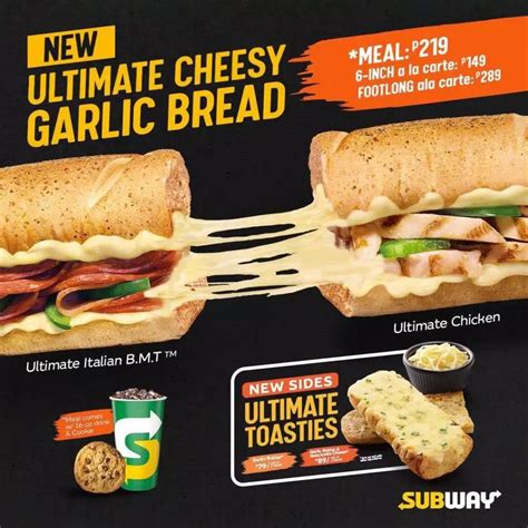 Subway Menu Prices Philippines May Updated