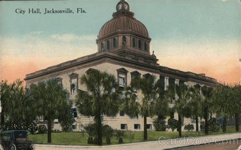 City Hall Jacksonville Fl Postcard