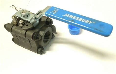 Ball Valve Jamesbury Carbon Steel Npt Pc Body Std Port Psi